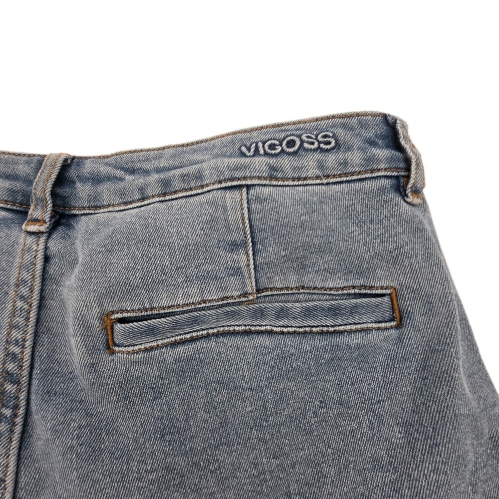 VIGOSS Jagger Boot Cut Jeans Women 30 Cargo Stretch Waist 32, Inseam 30.5 Denim - Picture 5 of 12